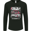 Drift Racing Fearless Don't Know the Speed Limit Mens Long Sleeve T-Shirt Black