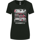 Drift Racing Fearless Don't Know the Speed Limit Womens Wider Cut T-Shirt Black