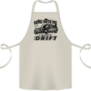 Drifting Come With Me if You Want to Drift Cotton Apron 100% Organic Natural