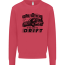 Drifting Come With Me if You Want to Drift Kids Sweatshirt Jumper Heliconia