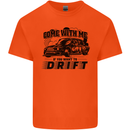 Drifting Come With Me if You Want to Drift Kids T-Shirt Childrens Orange