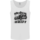 Drifting Come With Me if You Want to Drift Mens Vest Tank Top White