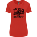 Drifting Come With Me if You Want to Drift Womens Wider Cut T-Shirt Red