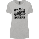 Drifting Come With Me if You Want to Drift Womens Wider Cut T-Shirt Sports Grey