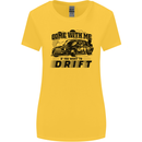 Drifting Come With Me if You Want to Drift Womens Wider Cut T-Shirt Yellow