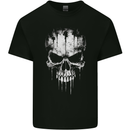 Dripping With Evil Skull Goth Gothic Heavy Metal Kids T-Shirt Childrens Black