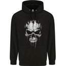Dripping With Evil Skull Goth Gothic Heavy Metal Mens 80% Cotton Hoodie Black
