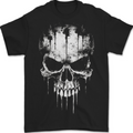 Dripping With Evil Skull Goth Gothic Heavy Metal Mens T-Shirt 100% Cotton BLACK