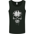 Dripping With Evil Skull Goth Gothic Heavy Metal Mens Vest Tank Top Black