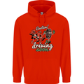 Driving Soon New Driver 16th Birthday Learner Childrens Kids Hoodie Bright Red