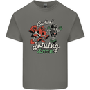 Driving Soon New Driver 16th Birthday Learner Mens Cotton T-Shirt Tee Top Charcoal