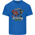 Driving Soon New Driver 16th Birthday Learner Mens Cotton T-Shirt Tee Top Royal Blue