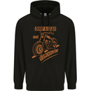 Drop a Gear Disappear Motorcycles Biker Motorbike Childrens Kids Hoodie Black