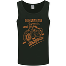 Drop a Gear Disappear Motorcycles Biker Motorbike Mens Vest Tank Top Black