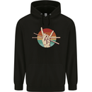 Drum Salute Drummer Drumming Mens 80% Cotton Hoodie Black