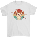 Drum Salute Drummer Drumming Mens T-Shirt 100% Cotton White