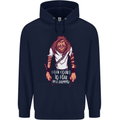 Drummer Count to 4 Funny Drumming Drum Mens 80% Cotton Hoodie Navy Blue