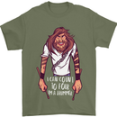 Drummer Count to 4 Funny Drumming Drum Mens T-Shirt 100% Cotton Military Green
