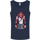 Drummer Count to 4 Funny Drumming Drum Mens Vest Tank Top Navy Blue