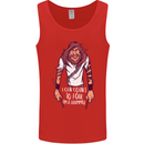Drummer Count to 4 Funny Drumming Drum Mens Vest Tank Top Red