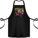 Drunk Santa Funny Christmas Alcohol Beer Xmas Cotton Apron 100% Organic Black