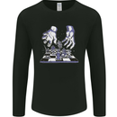 Dungeons RPG Board Game Mens Long Sleeve T-Shirt Black
