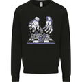 Dungeons RPG Board Game Mens Sweatshirt Jumper Black