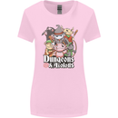 Dungeons & Axolotl Role Play Games RPG Womens Wider Cut T-Shirt Light Pink