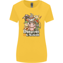 Dungeons & Axolotl Role Play Games RPG Womens Wider Cut T-Shirt Yellow