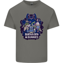 Dungeons & Bunnies Role Play Games RPG Kids T-Shirt Childrens Charcoal