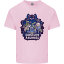 Dungeons & Bunnies Role Play Games RPG Kids T-Shirt Childrens Light Pink