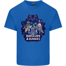 Dungeons & Bunnies Role Play Games RPG Kids T-Shirt Childrens Royal Blue