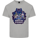 Dungeons & Bunnies Role Play Games RPG Kids T-Shirt Childrens Sports Grey