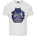 Dungeons & Bunnies Role Play Games RPG Kids T-Shirt Childrens White