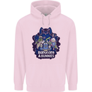 Dungeons & Bunnies Role Play Games RPG Mens 80% Cotton Hoodie Light Pink