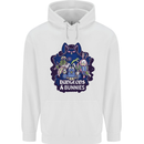 Dungeons & Bunnies Role Play Games RPG Mens 80% Cotton Hoodie White