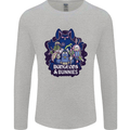 Dungeons & Bunnies Role Play Games RPG Mens Long Sleeve T-Shirt Sports Grey
