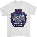 Dungeons & Bunnies Role Play Games RPG Mens T-Shirt 100% Cotton White