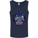 Dungeons & Bunnies Role Play Games RPG Mens Vest Tank Top Navy Blue