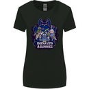 Dungeons & Bunnies Role Play Games RPG Womens Wider Cut T-Shirt Black