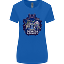 Dungeons & Bunnies Role Play Games RPG Womens Wider Cut T-Shirt Royal Blue