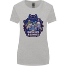 Dungeons & Bunnies Role Play Games RPG Womens Wider Cut T-Shirt Sports Grey
