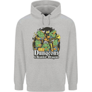 Dungeons & Dragons Role Play Games RPG Mens 80% Cotton Hoodie Sports Grey