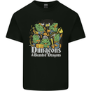 Dungeons & Dragons Role Play Games RPG Mens Cotton T-Shirt Tee Top Black