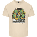 Dungeons & Dragons Role Play Games RPG Mens Cotton T-Shirt Tee Top Natural