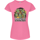 Dungeons & Dragons Role Play Games RPG Womens Petite Cut T-Shirt Azalea