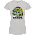 Dungeons & Dragons Role Play Games RPG Womens Petite Cut T-Shirt Sports Grey