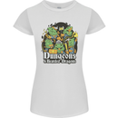 Dungeons & Dragons Role Play Games RPG Womens Petite Cut T-Shirt White