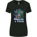 Dungeons & Ferrets Role Play Games RPG Womens Wider Cut T-Shirt Black