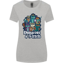 Dungeons & Ferrets Role Play Games RPG Womens Wider Cut T-Shirt Sports Grey